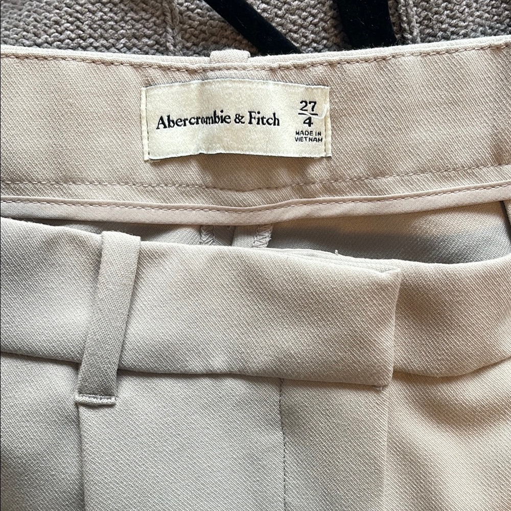 Abercrombie & Fitch Beige Trousers